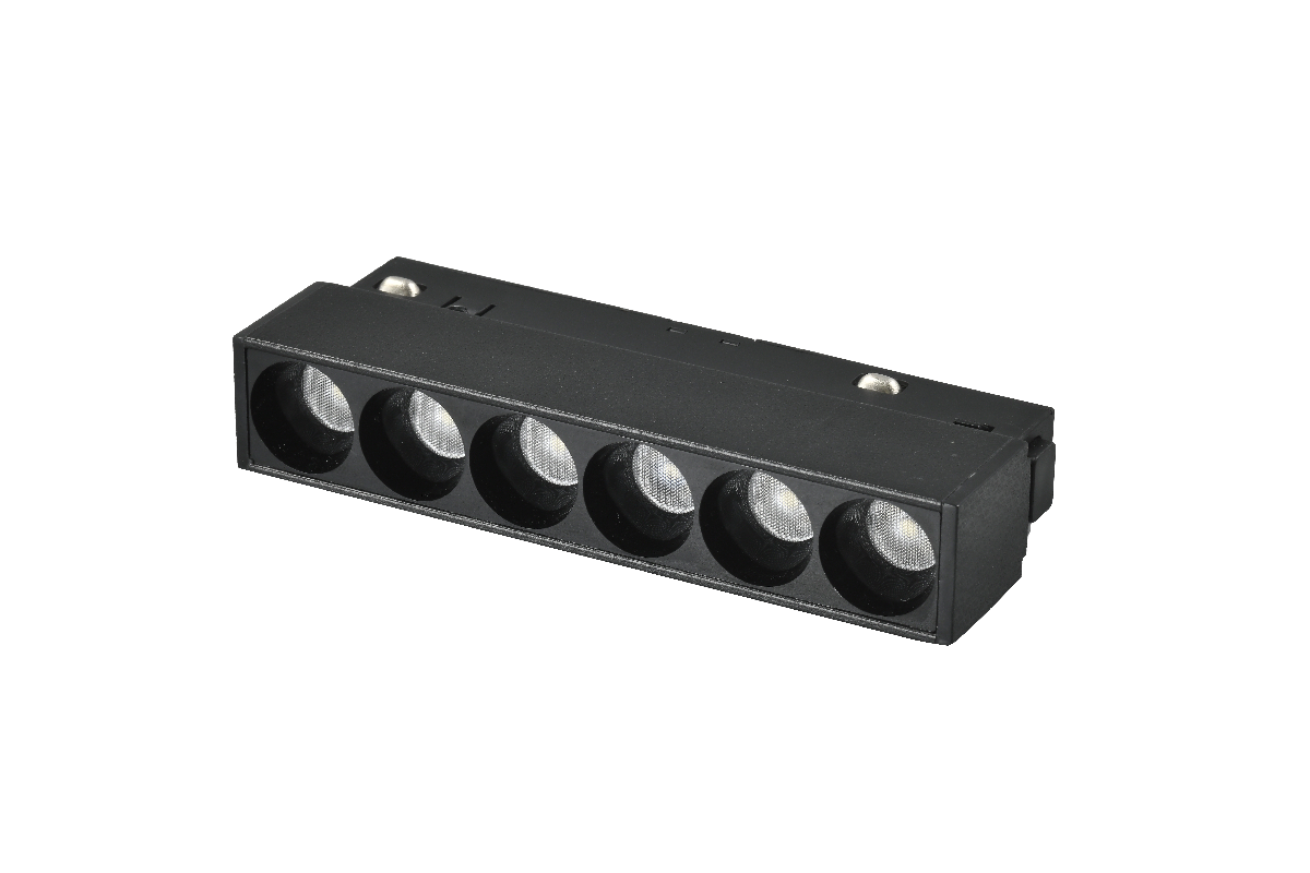 Трековый магнитный светильник iLedex Vision 4822-002-L120-6W-38DG-4000K-BK