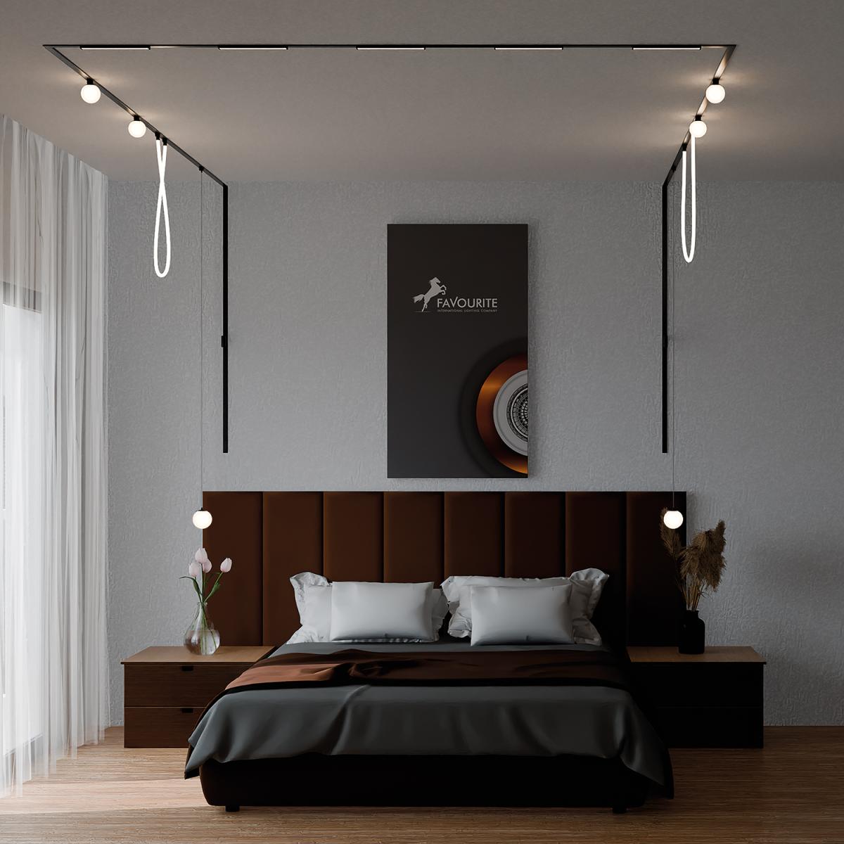 Трековый магнитный светильник Favourite Unica 4146-1P