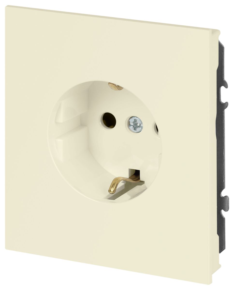 Розетка Эра Arktik 16-2101-02 с заземлением 2P+E Schuko 16А-250В слоновая кость Б0070415
