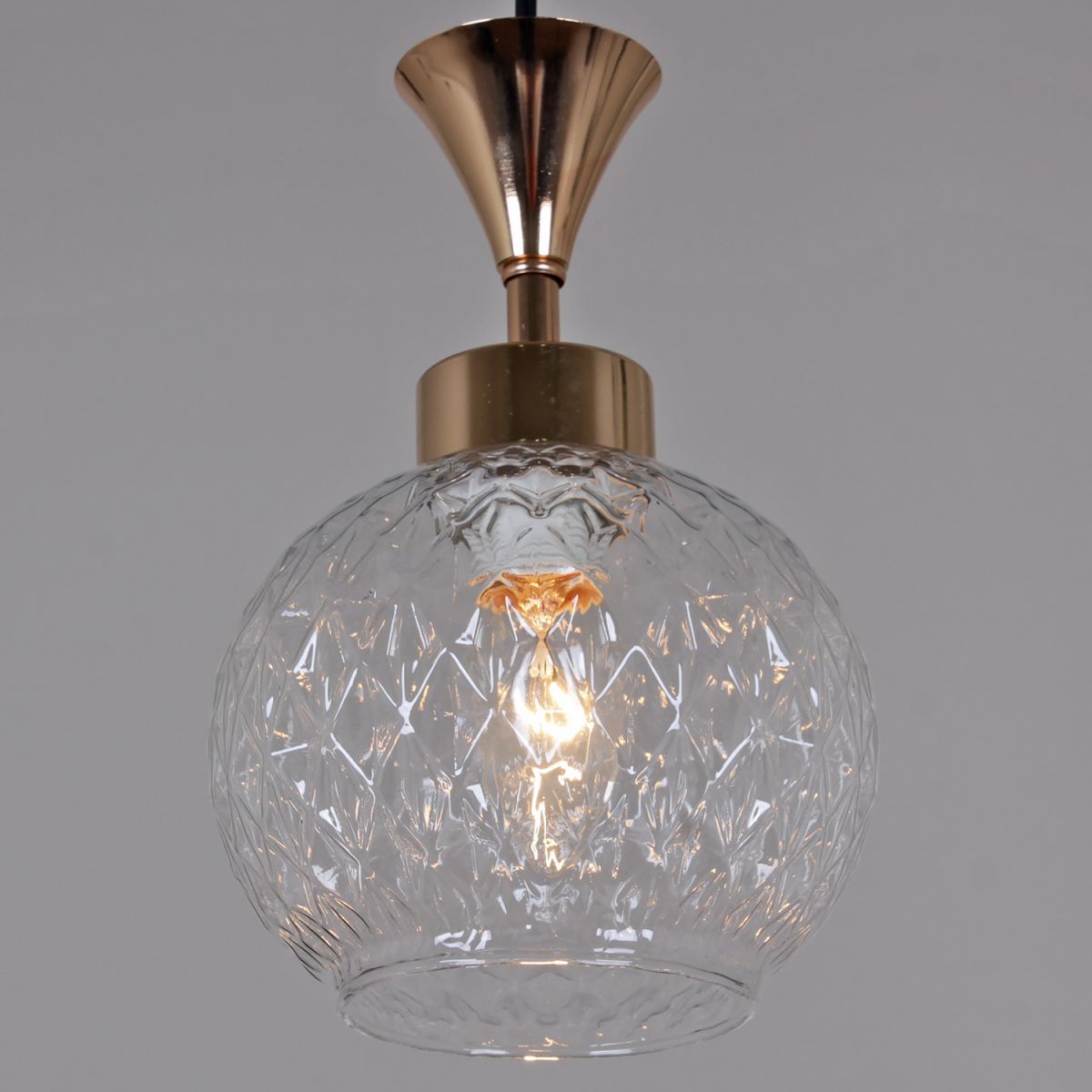 Подвесной светильник Reluce 10080-0.9-01 BK+FG