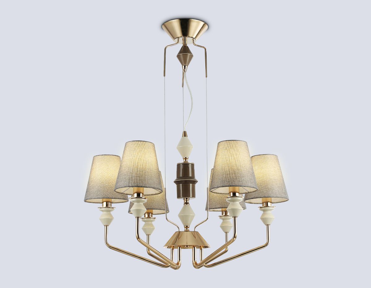 Подвесная люстра Ambrella Light High Light Ceramo Classic LH75401