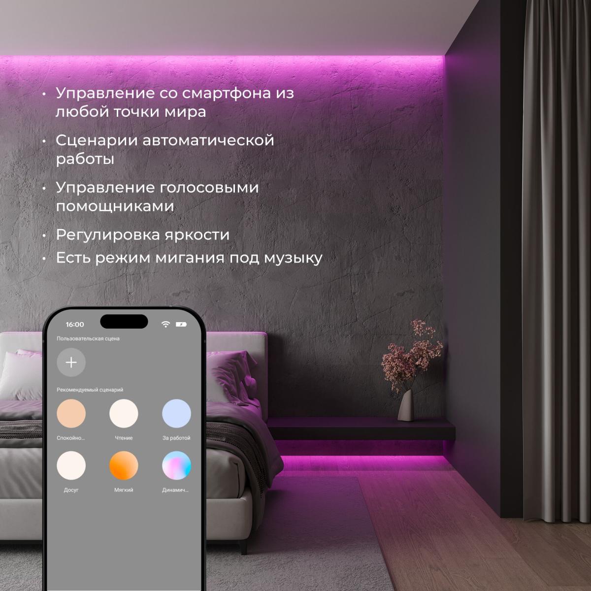 Wi-Fi контроллер для светодиодных лент Elektrostandard RGBWW 12-24V 4690389172809