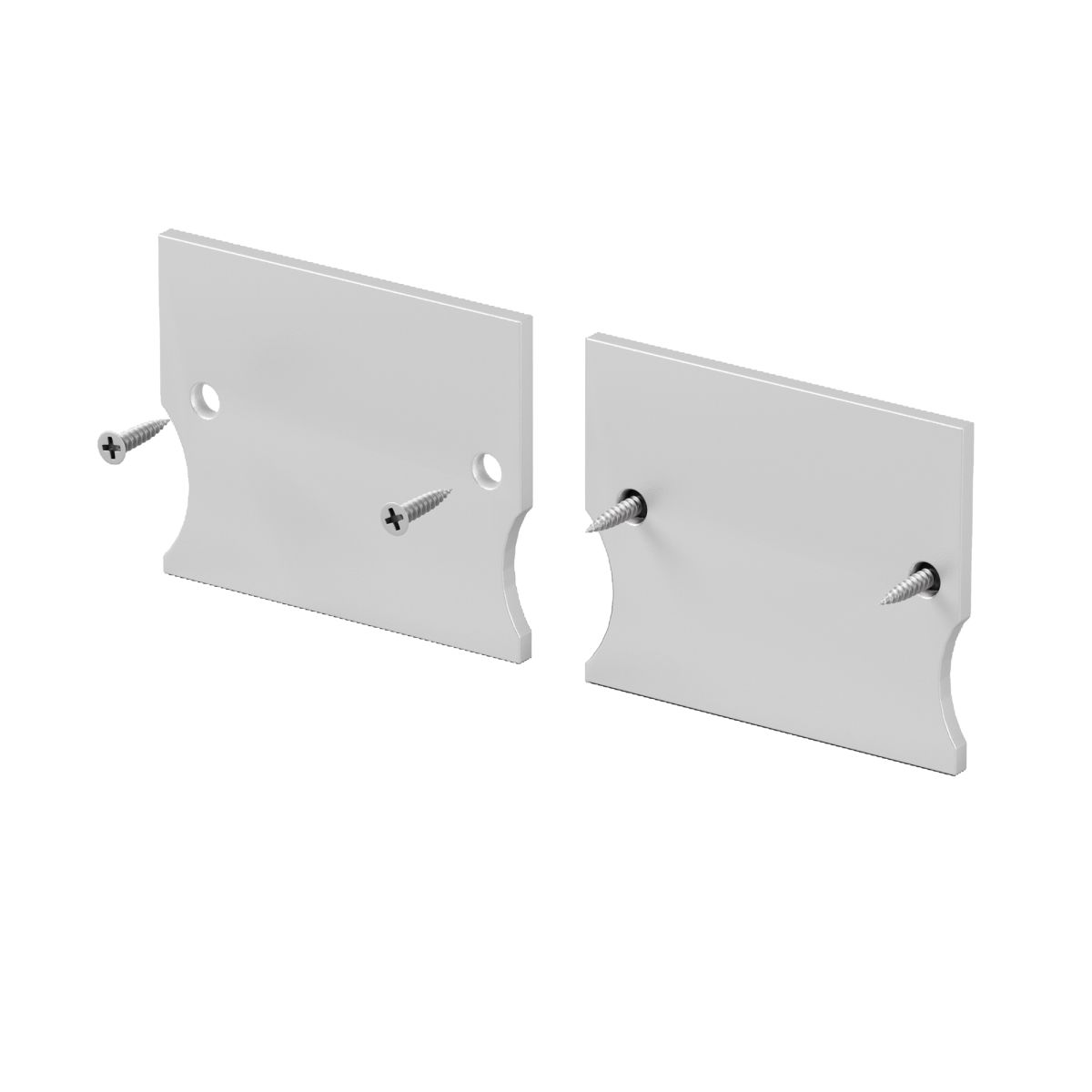 Комплект заглушек для профиля 41×51 2шт Maytoni Led Strip ALM-4151-EC 642057
