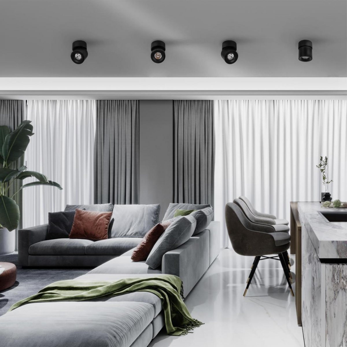Накладной спот Loft IT Tictac 10180 Black