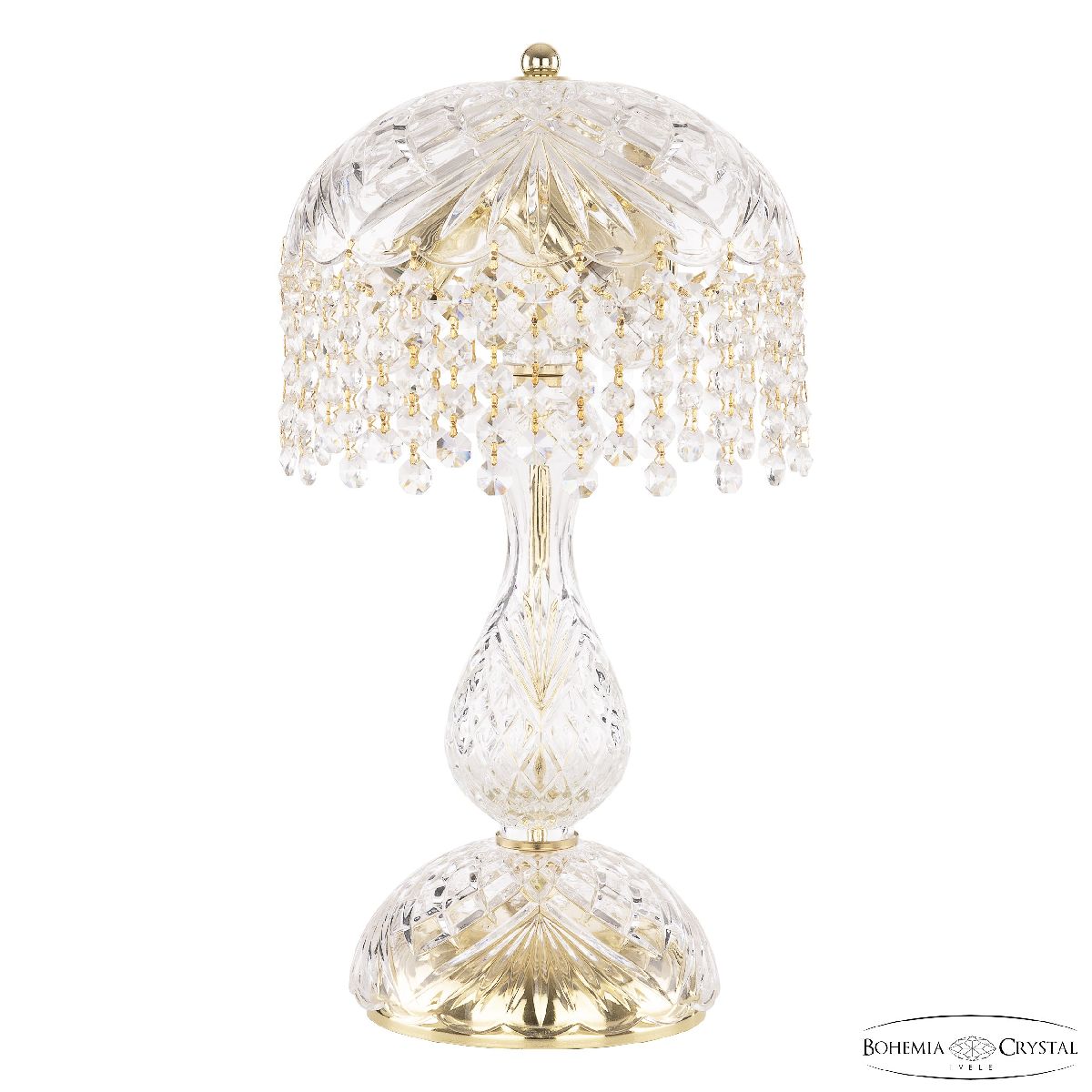 Настольная лампа Bohemia Ivele Crystal 14781L1/22 G R