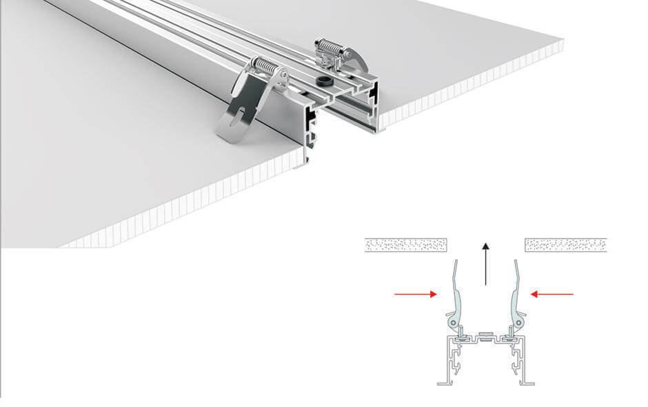Профиль с экраном Arlight S2-LINIA94-F-2500 ANOD+OPAL 021178