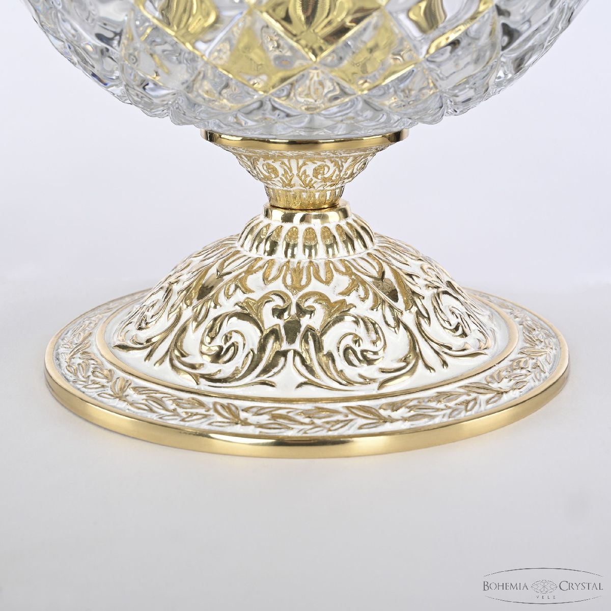 Настольная лампа Bohemia Ivele Crystal 5680L/20 GW Clear/M-1F