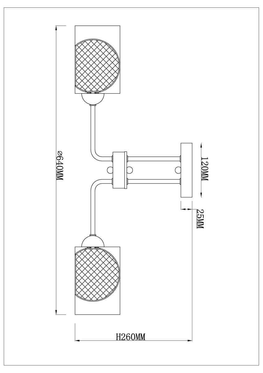 Потолочная люстра Rivoli Mod 3034-303 Б0037687