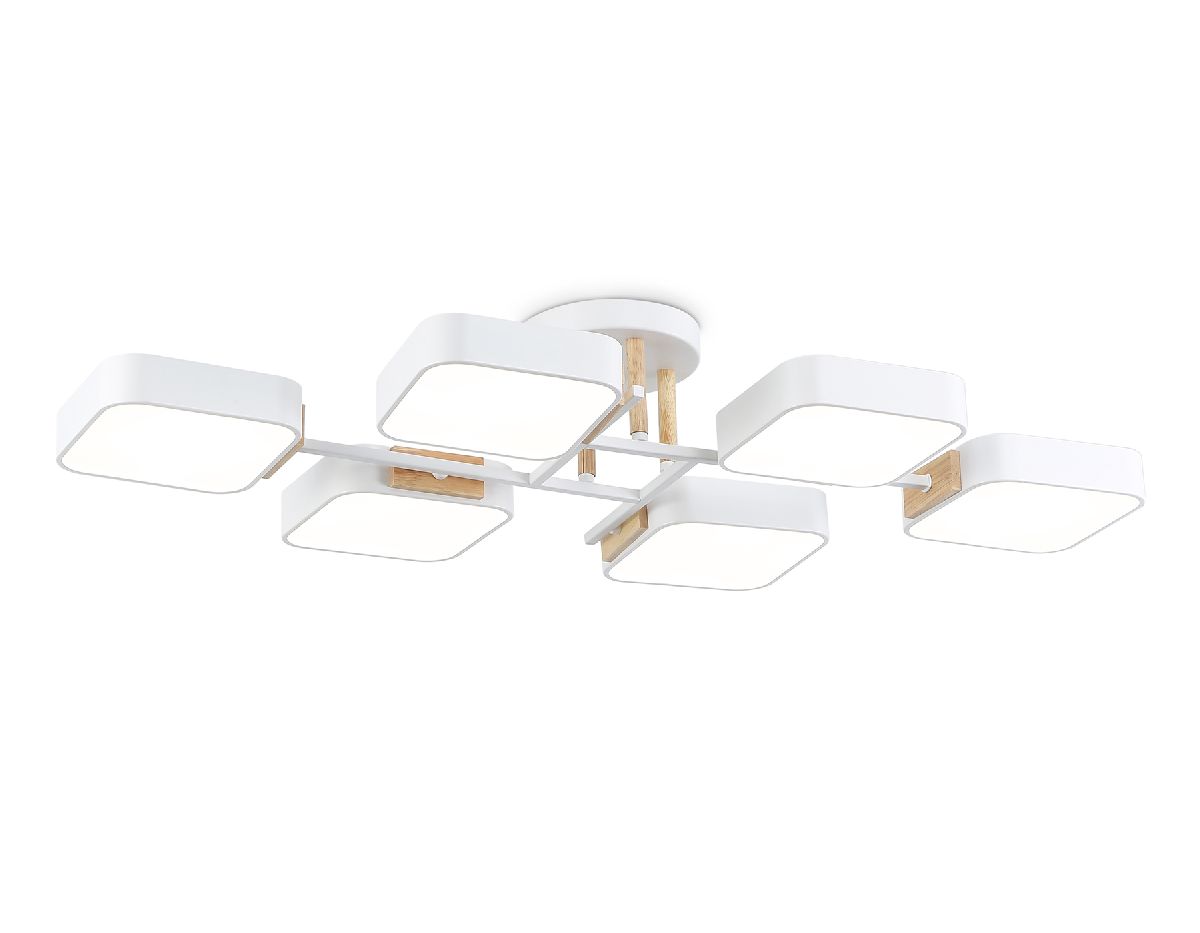 Потолочная люстра Сканди Ambrella Light Linetech Comfort FL4886