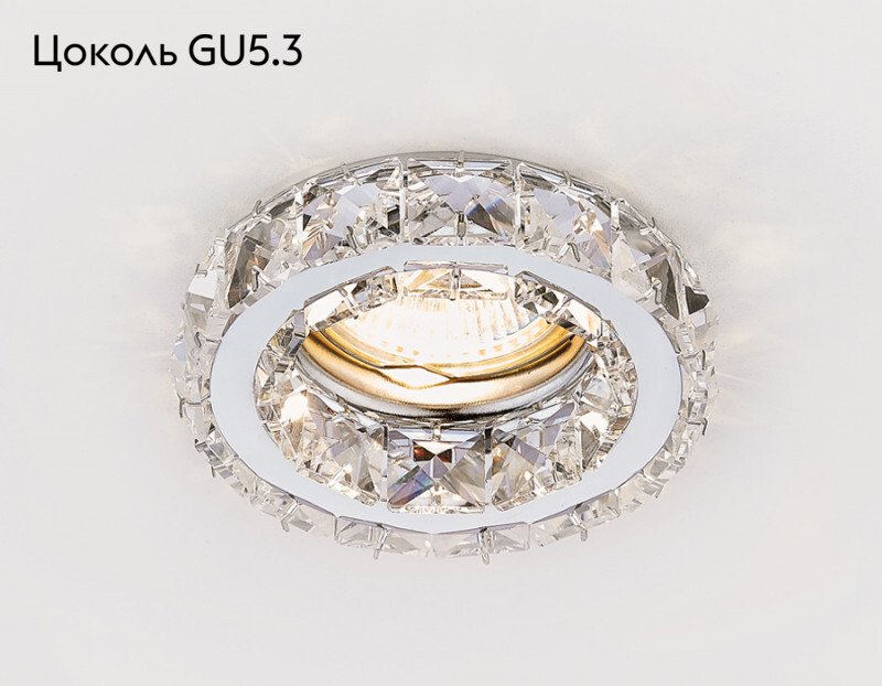 Встраиваемый светильник Ambrella Light K112 CL/CH