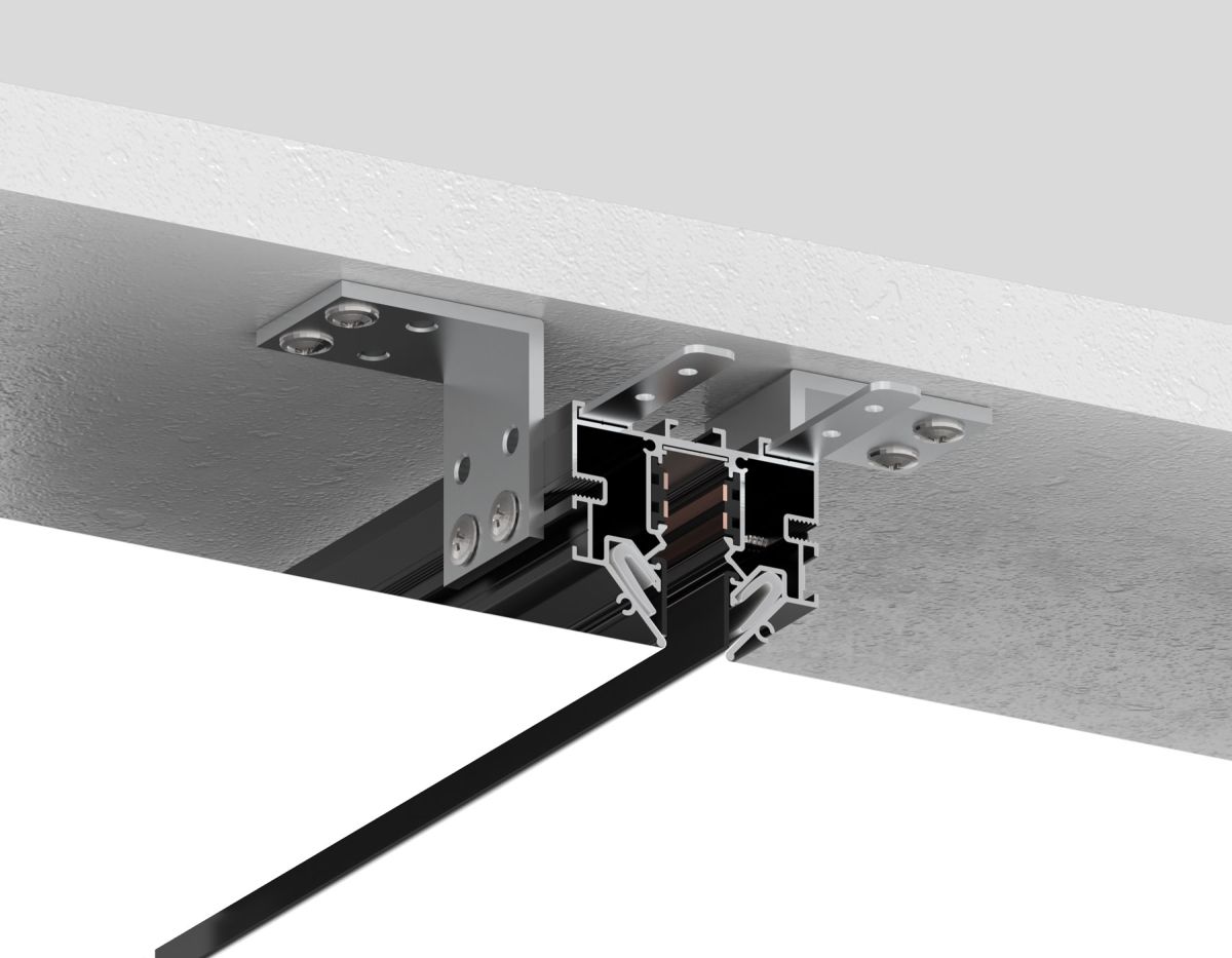 Шинопровод низковольтный для монтажа в натяжной потолок Ambrella Light Track System GL1945