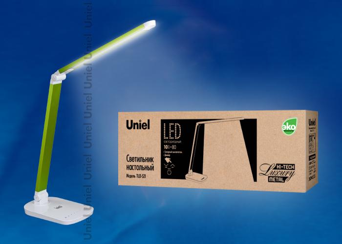 Настольная LED лампа (10081) Uniel TLD-519 Black/LED/800Lm/2700-6400K/Dimmer