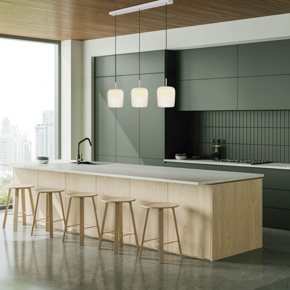 Подвесной светильник без основания Mantra Dubai 9418