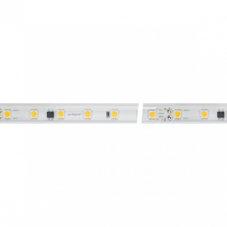 Светодиодная влагозащищенная лента Arlight 8W/m 54LED/m 5060SMD дневной белый 50M 027057(2)