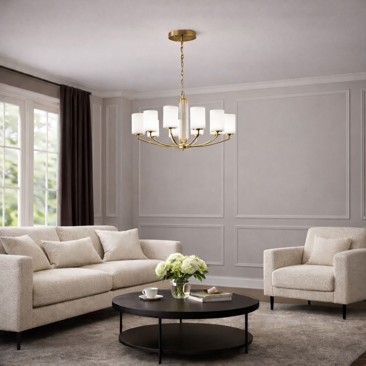 Подвесная люстра  ST Luce Опал SL1403.303.10