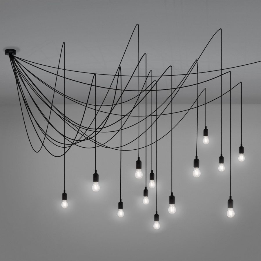 Потолочный светильник Seletti Maman Clear bulbs 07747 TRA