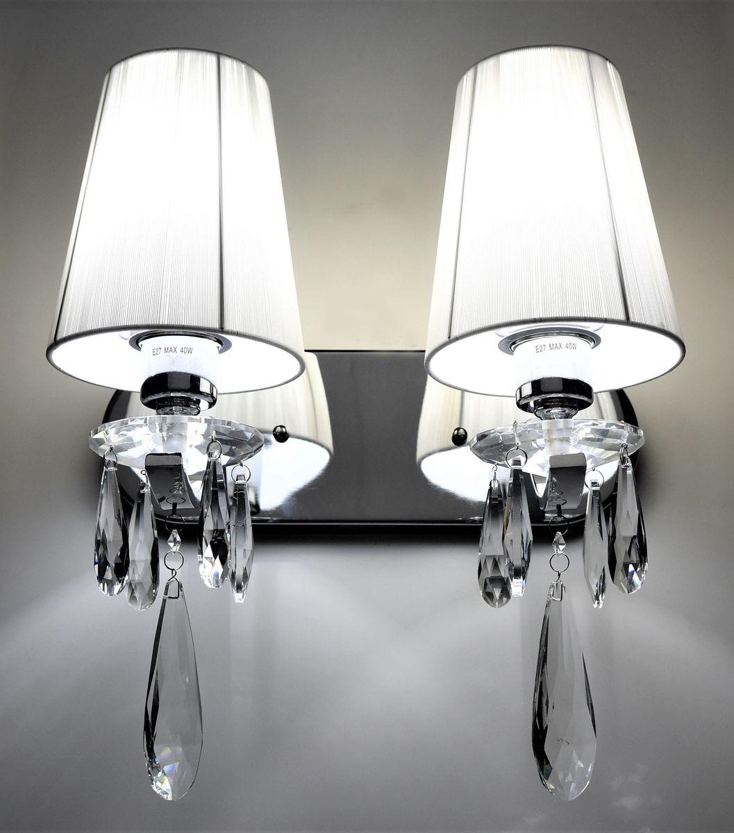 Бра ретро Lumina Deco  Alessia LDW 1726-2W CHR