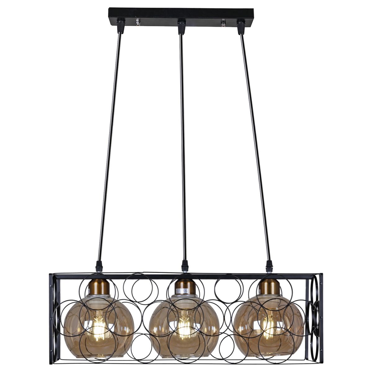 Подвесная люстра Reluce 04348-0.4-03 BK