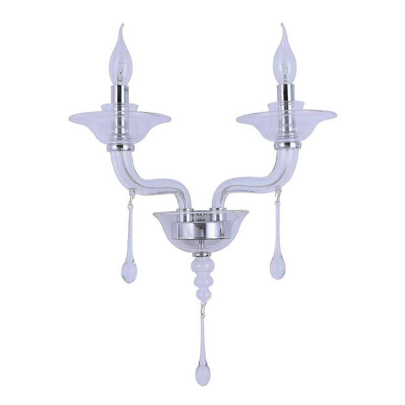 Бра Crystal Lux Monica AP2 Chrome/Transparent