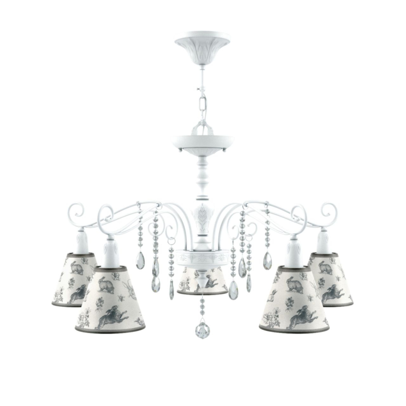 Подвесная люстра Lamp4you Provence E4-05-WM-LMP-O-8-CRL-E4-05-TR-DN