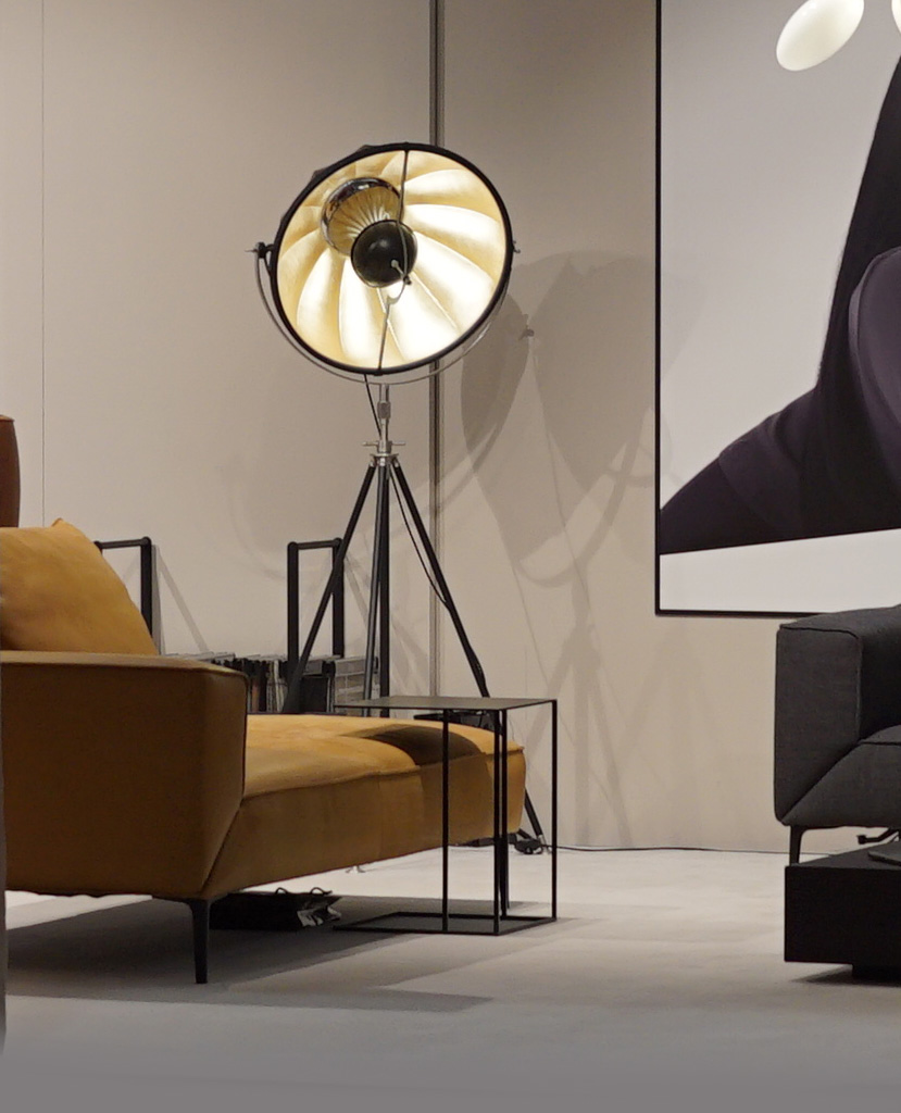 Торшер Delight Collection Studio 7095F black/gold