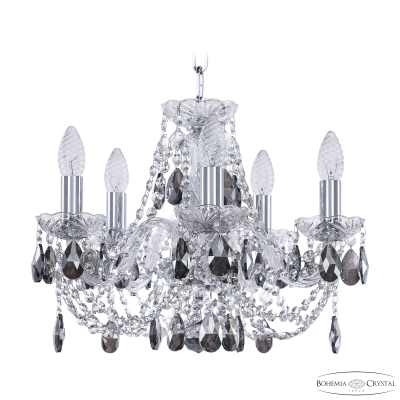 Подвесная люстра Bohemia Ivele Crystal 1406/5/141 Ni K781