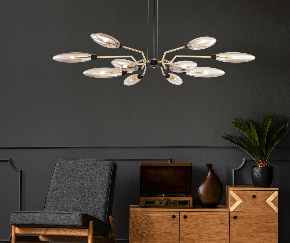 Подвесная люстра Maytoni Ventura MOD012CL-12G