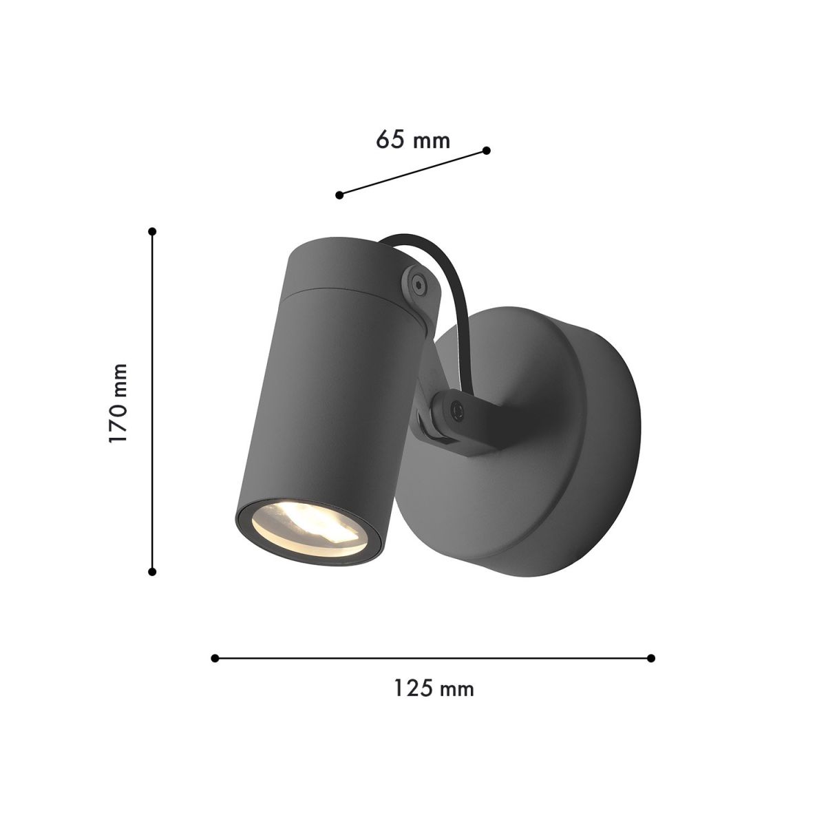 Уличный настенный светильник  Favourite Slit 4807-1W