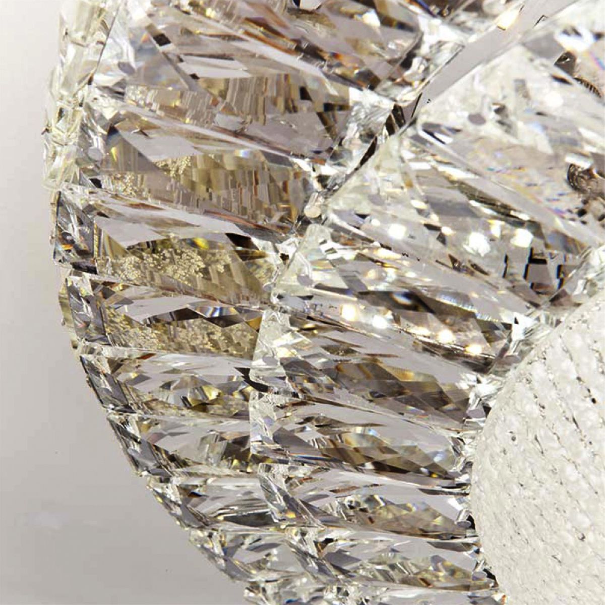 Потолочный светильник стеклянный LED4U L1146-600 CR