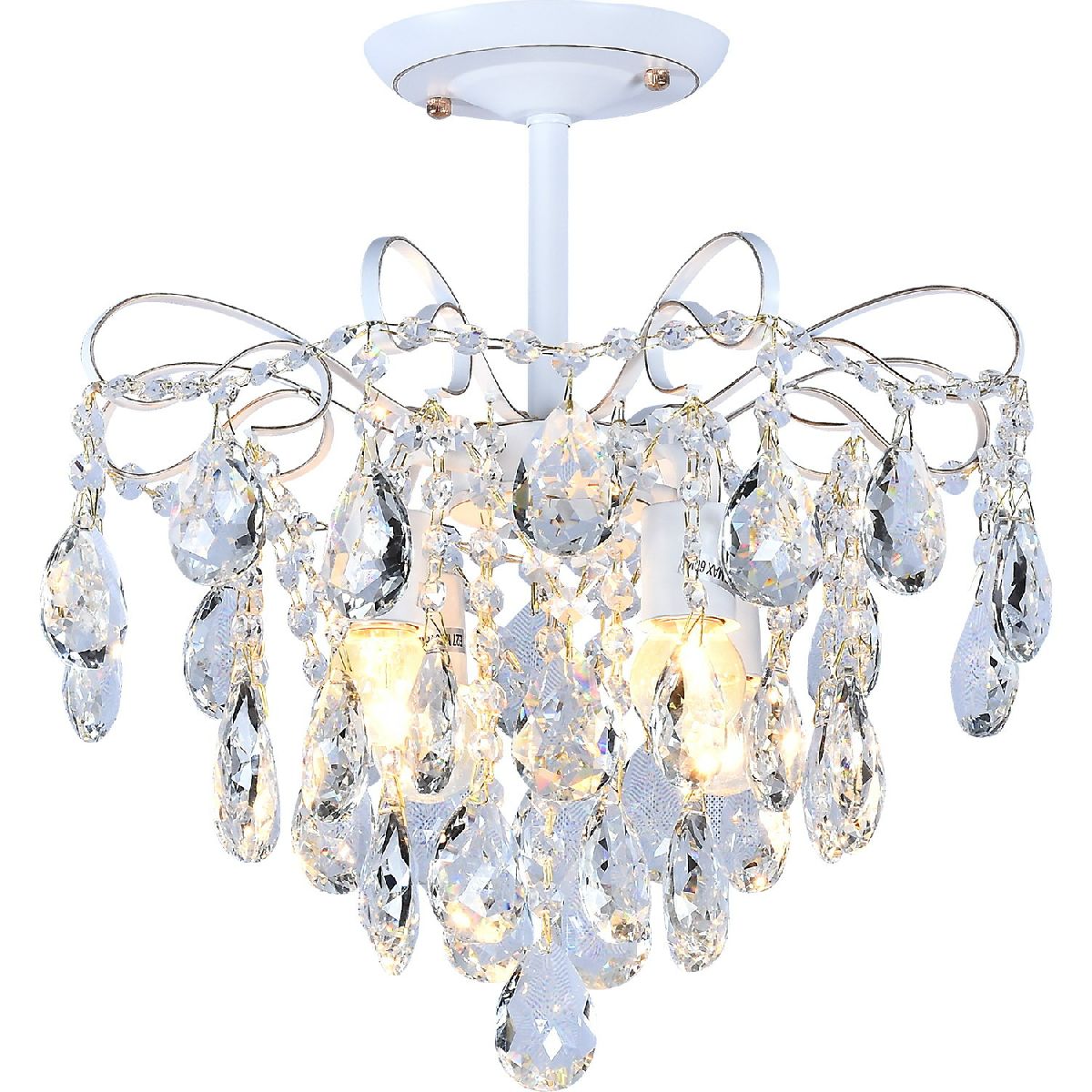 Люстра на штанге Reluce 96027-0.3-04 WH+GOLD PN