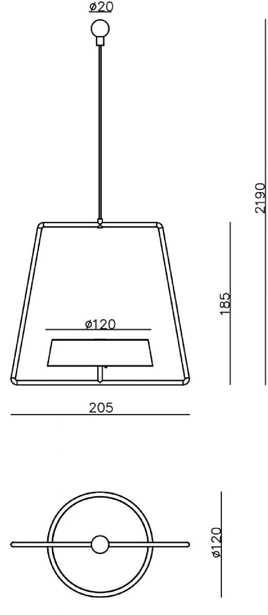 Основание для подвесного светильника Deko-Light Miram 930627