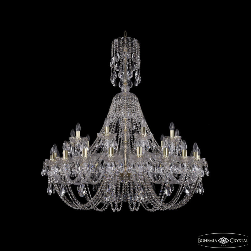 Подвесная люстра Bohemia Ivele Crystal 1406/20+10/400/XL-129 G