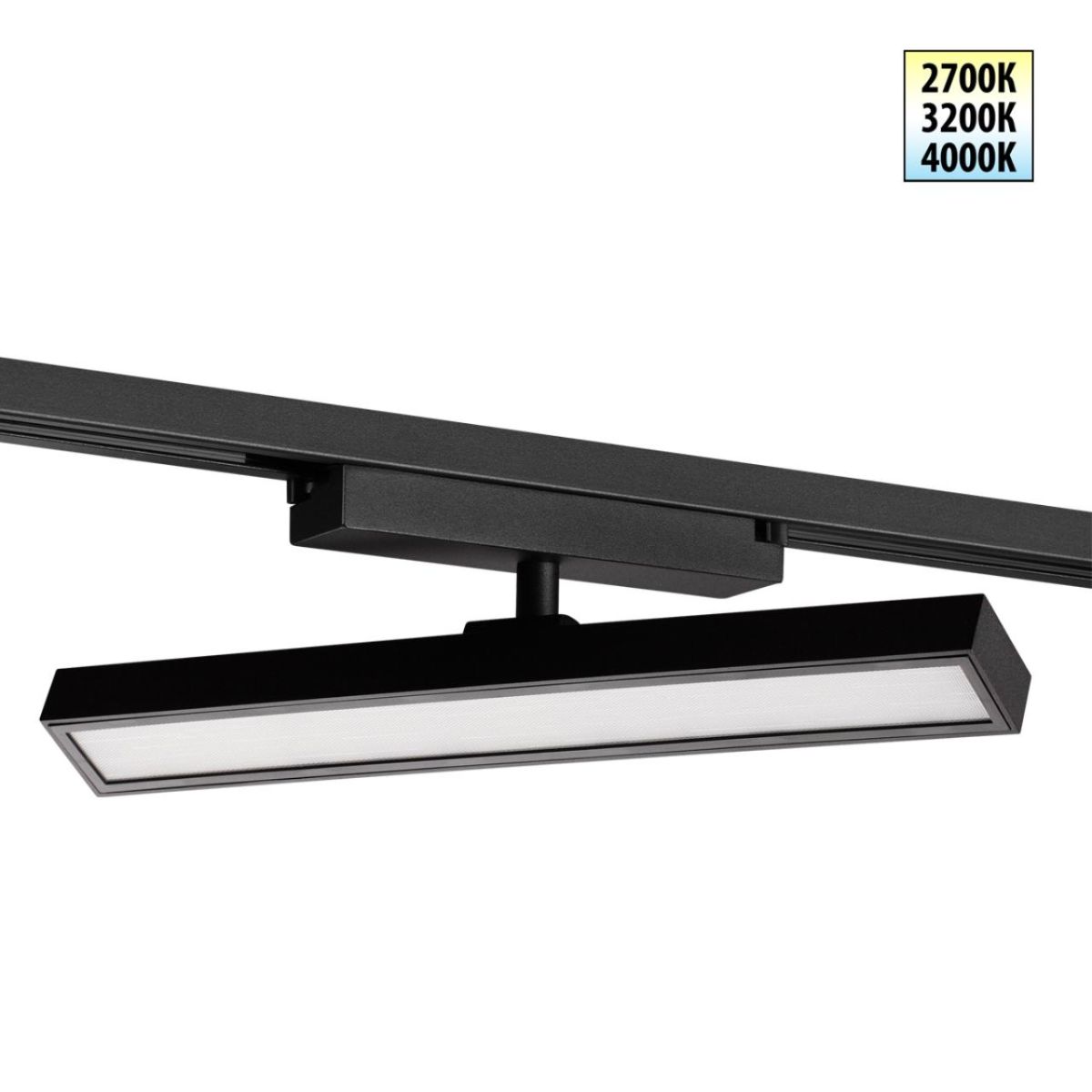 Трековый однофазный светильник с переключателем цв. температуры Novotech Port Stratus 359772