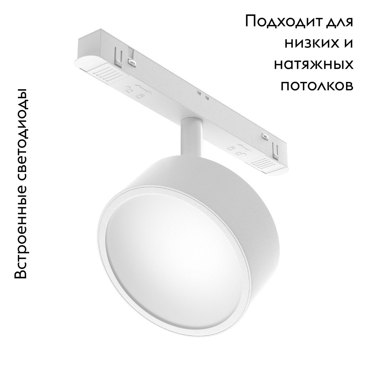 Трековый магнитный светильник Maytoni Rado TR040-2-18W3K-W