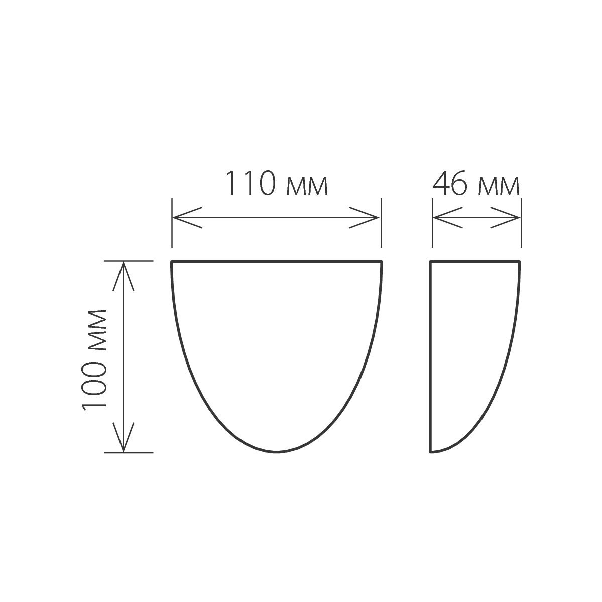 Уличный настенный светодиодный светильник Elektrostandard 1610 Techno LED Rongo серый 4690389086083