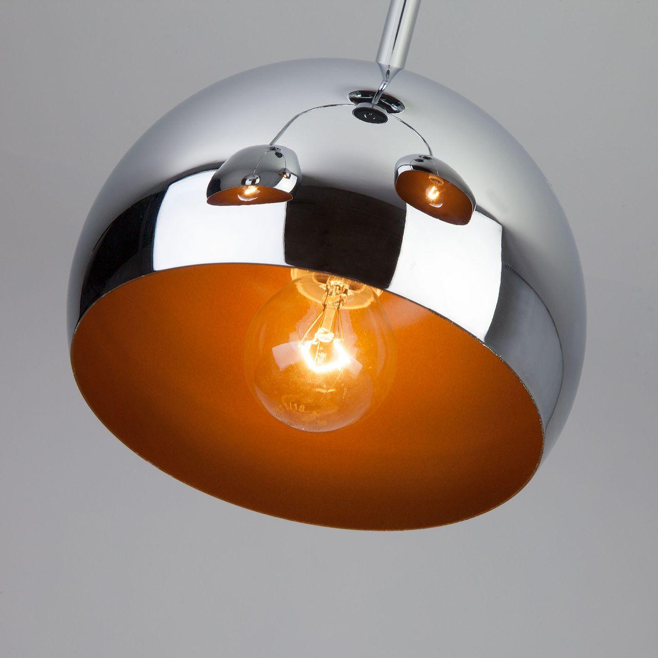 Подвесная люстра Eurosvet Solario 70067/5 хром