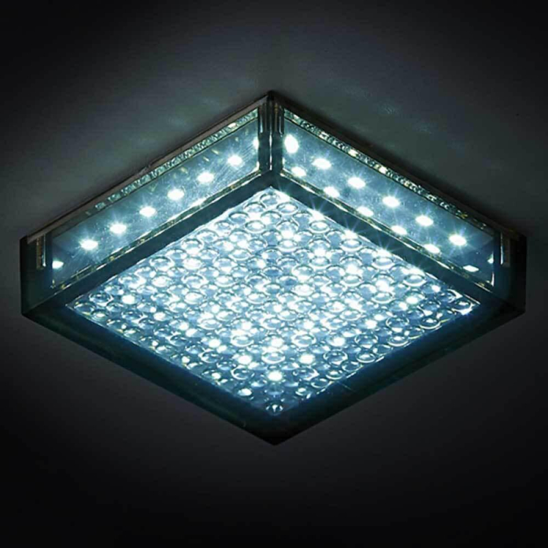 Встраиваемый светодиодный светильник Ambrella Light LED S150 BK 5W 4200K LED
