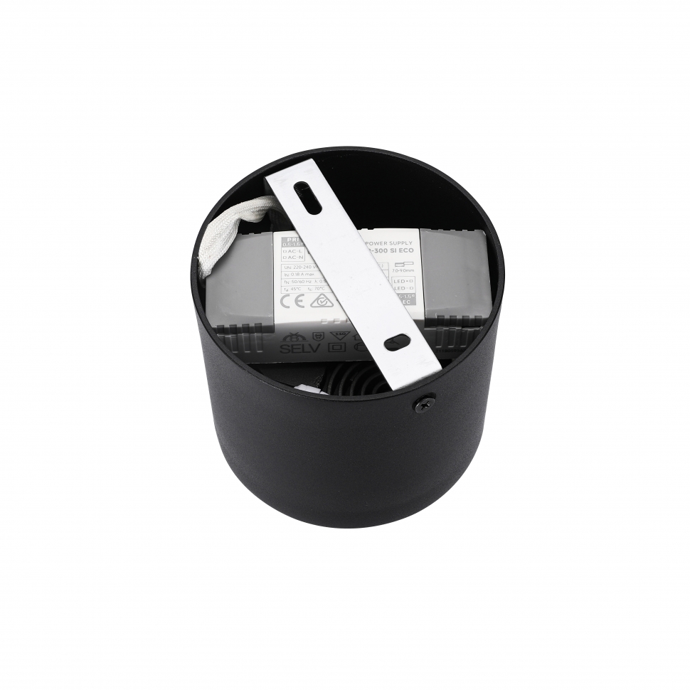 Накладной светильник iLedex Metrica 113-12W-D100-4000K-24DG-BK