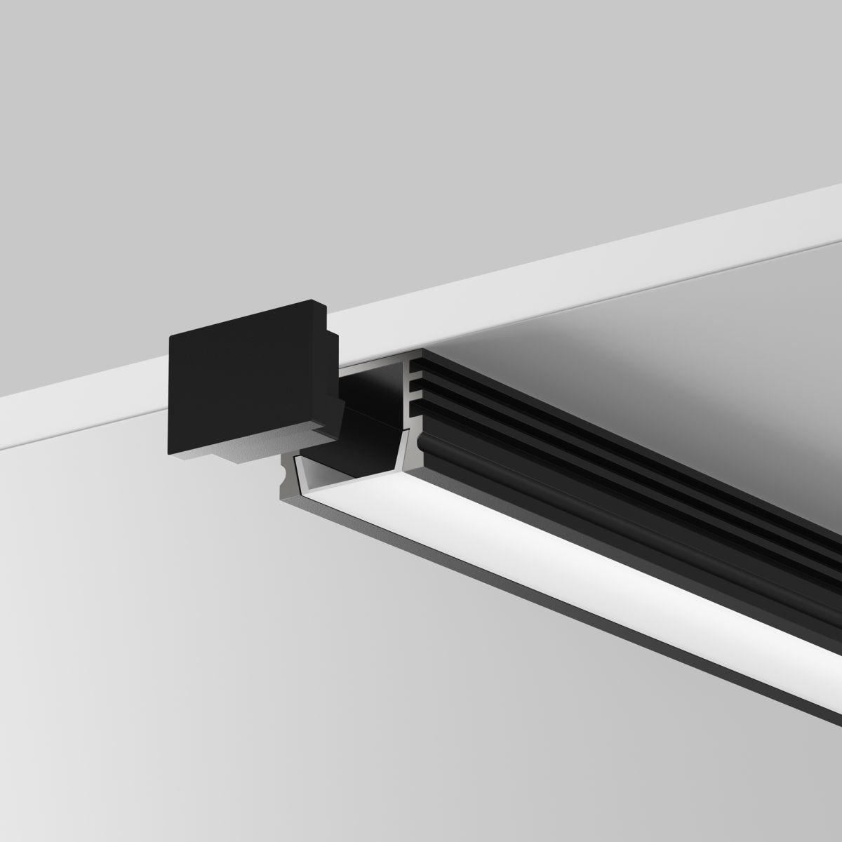 Алюминиевый профиль накладной Maytoni Led Strip ALM-005-B-2M 631005