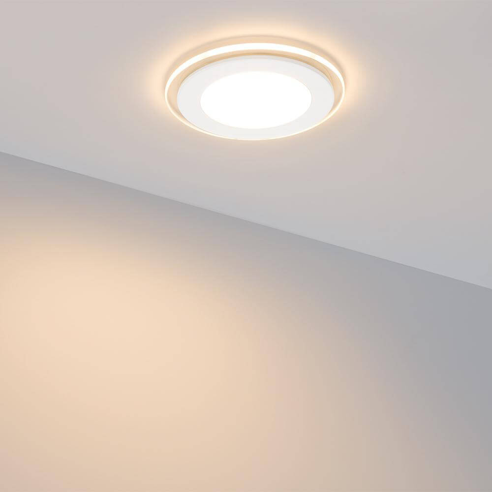 Встраиваемый светодиодный светильник Arlight LT-R200WH 16W Day White 016575