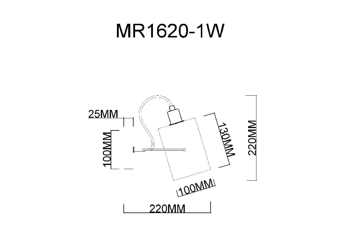 Бра MyFar Sara MR1620-1W
