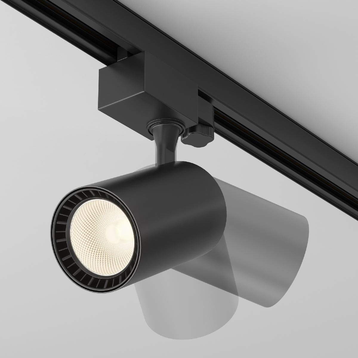 Трековый светильник Maytoni Technical Vuoro TR029-3-10W3K-S-B