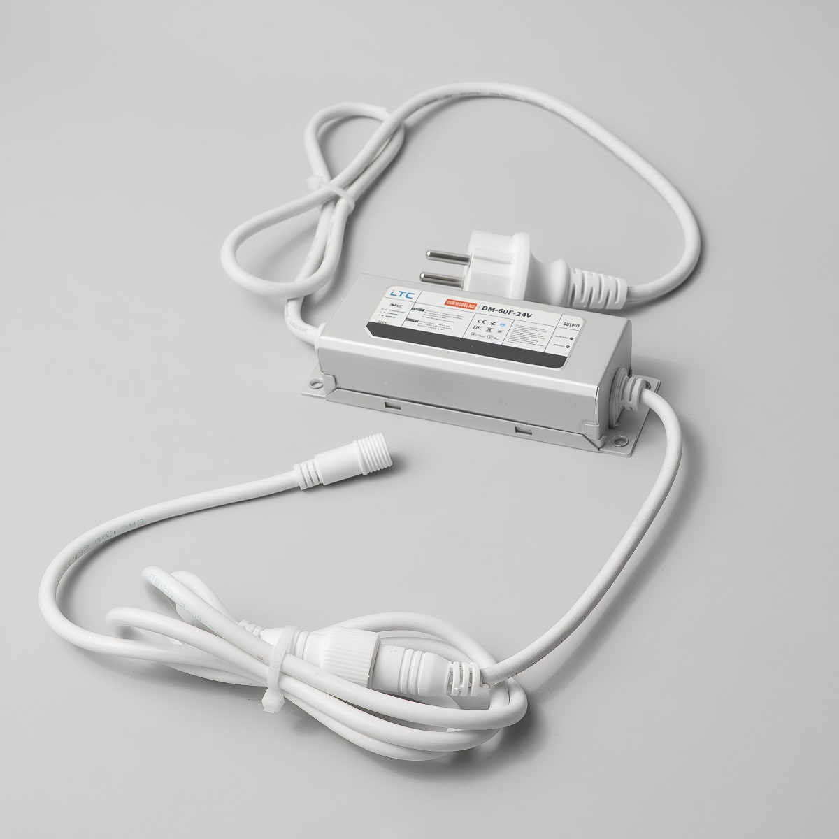 Блок питания Laitcom (LTC) 60W для Нитей 24В до 1000 LED IP65 DM-60F-24V