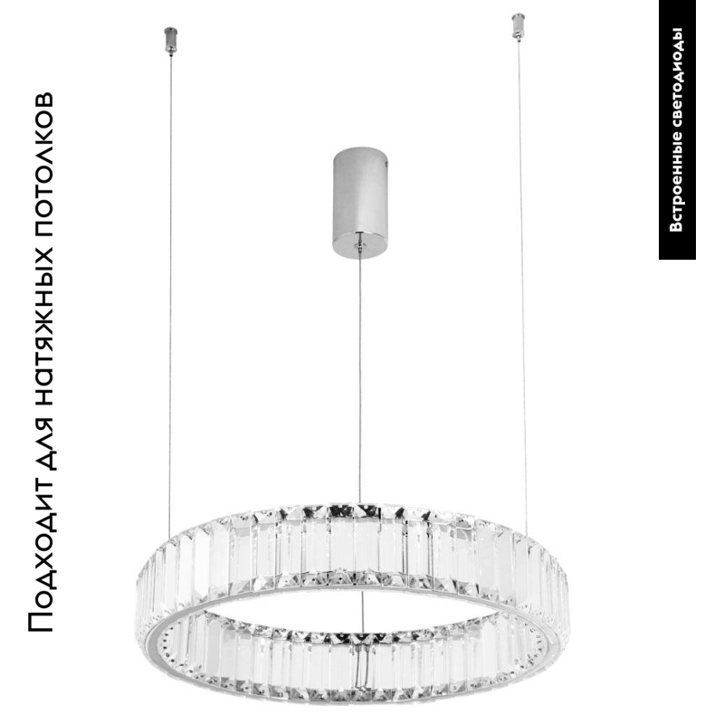 Подвесной светодиодный светильник Divinare Renata 1135/02 SP-24