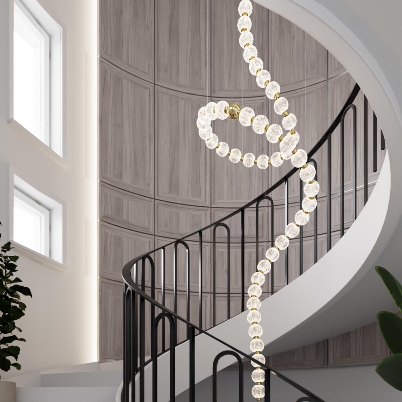 Подвесная люстра шар Odeon Light Crystal 5008/132L