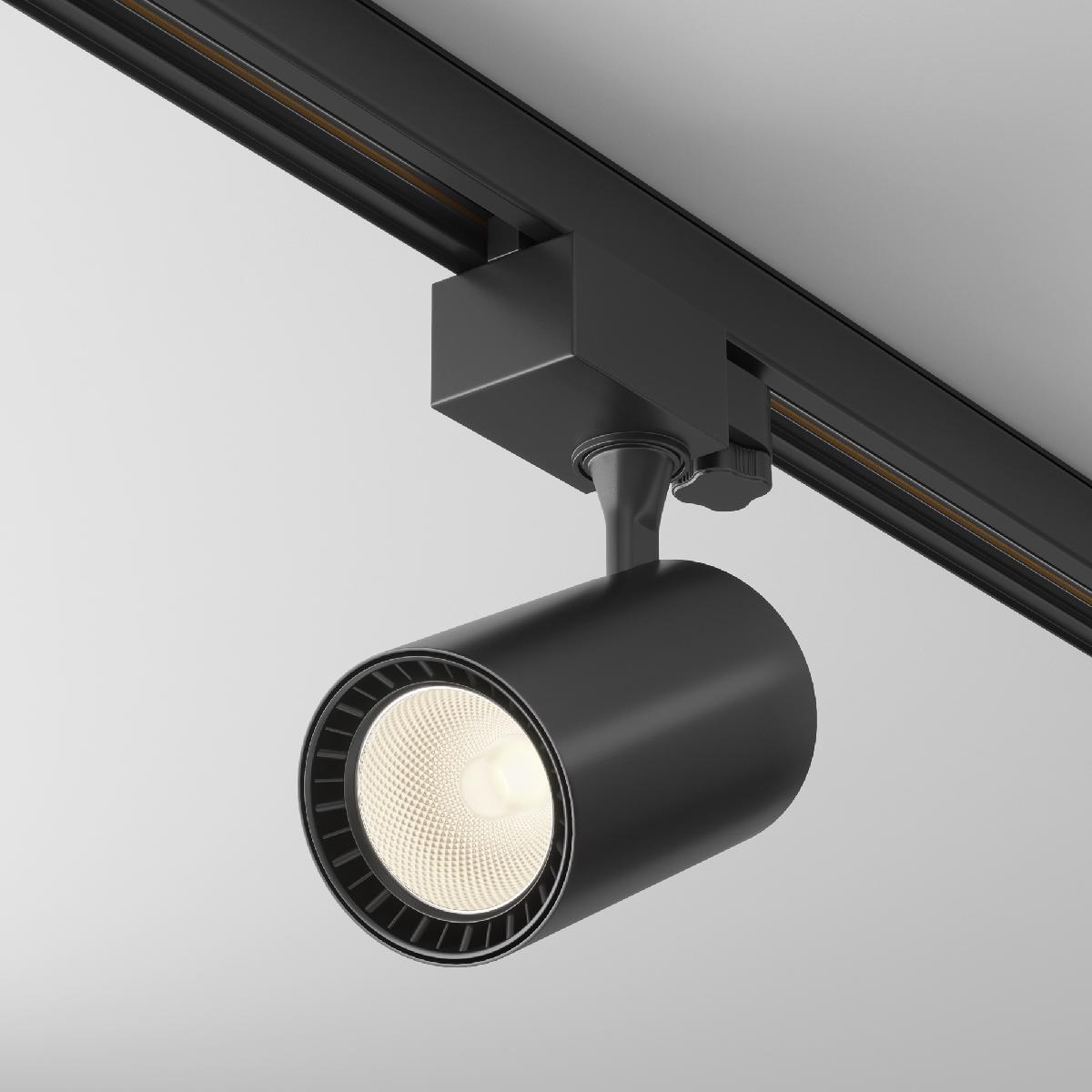 Трековый светильник Maytoni Technical Vuoro TR029-3-10W3K-S-B
