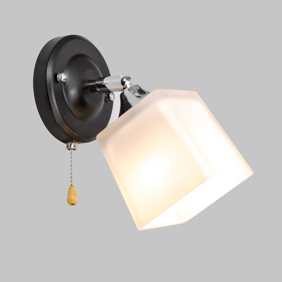 Поворотное бра IMEX MD.6106-1-W-BK+CH