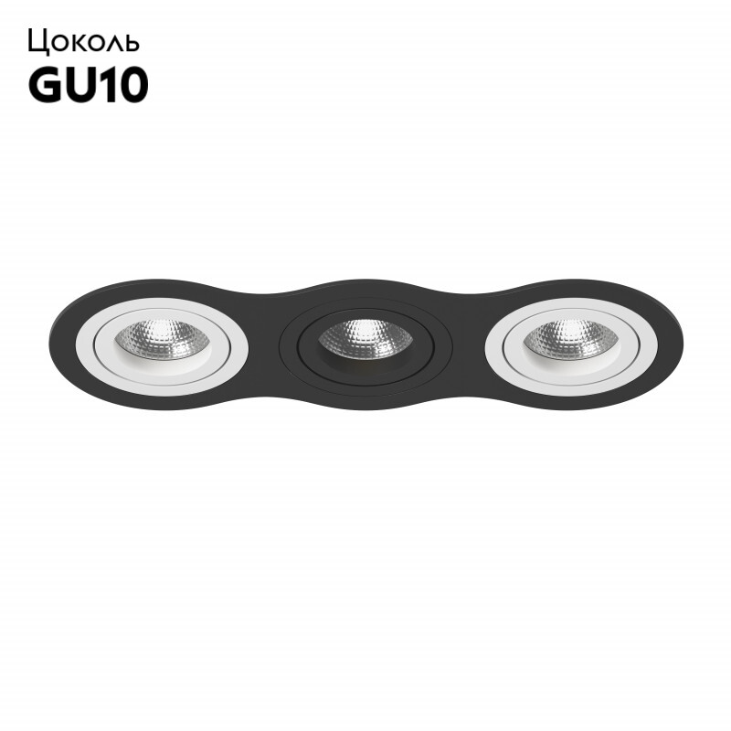 Встраиваемый светильник Lightstar INTERO 16 i637600706 (217637+217606+217607+217606)