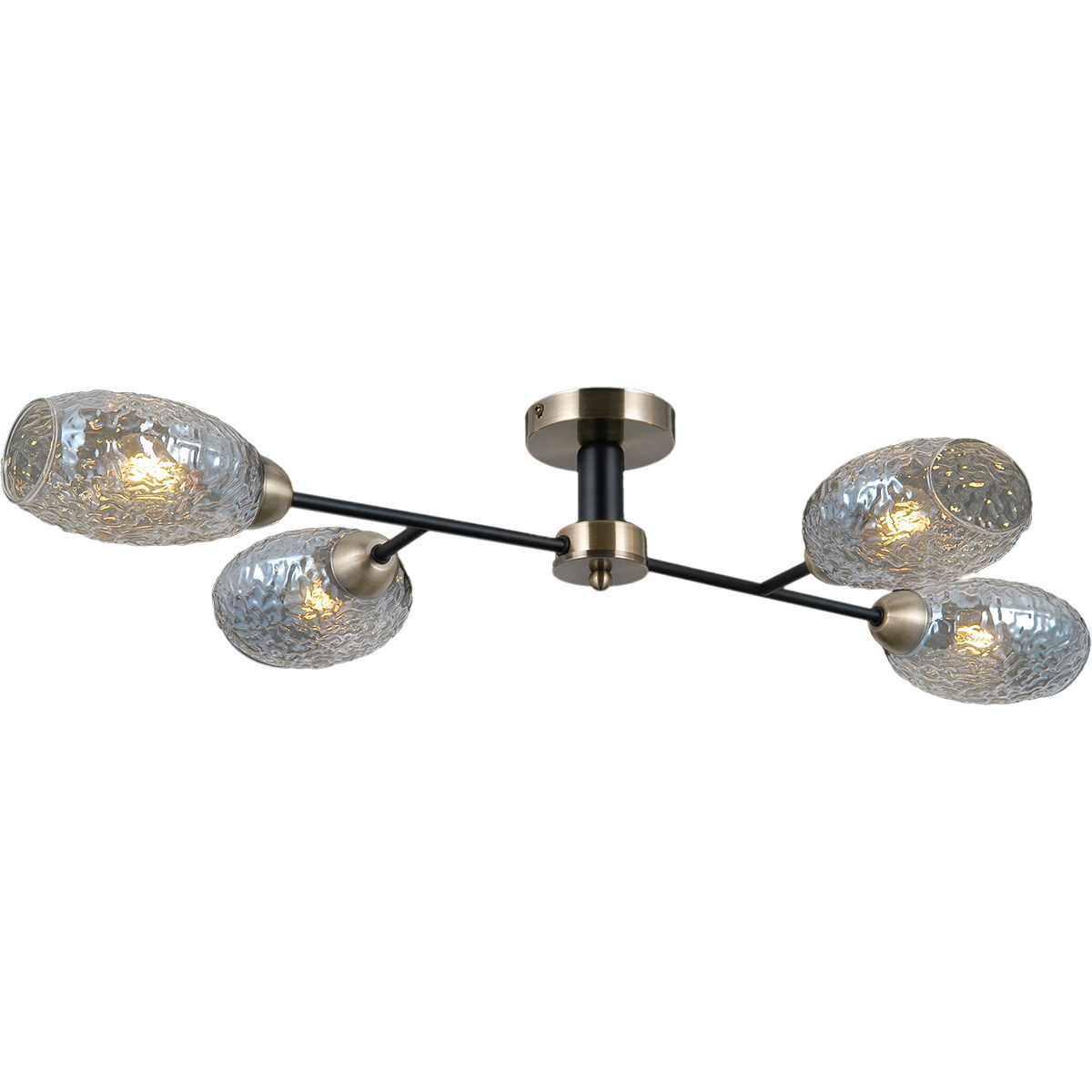 Люстра на штанге Illumico IL0285-4CSQ-79 BK AB УЦ