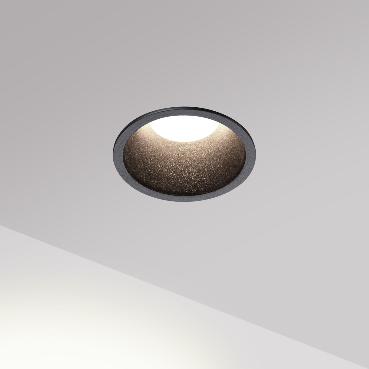 Встраиваемый светильник с переключателем цветовой температуры Novotech Wir Brillo 359862